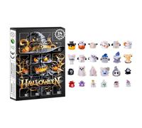 Halloween Advents Calendar 2025, Halloween 3D Countdown Calendar, 24-Day Surprised Box, Collectible Doll Figures, Home Kitchen Display,Party Supply Gift Idea (C, One Size)
