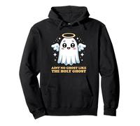 Halloween Ain't No Ghost Like The Holy Ghost Angel Halo Pullover Hoodie