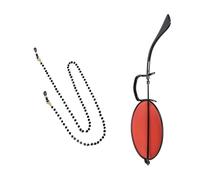 Halloween Alastor Costume Accessories Devil Horns Hair Clips Monocular With Chain For Theme Party