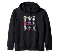 Halloween Alien T-Shirt - Cute Spooky Extraterrestrial UFO Zip Hoodie
