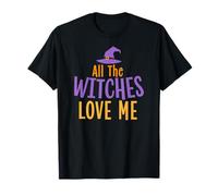 Halloween All The Witches Love Me Funny Boys T-Shirt