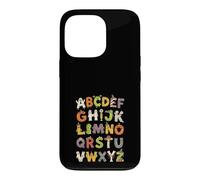 Halloween Alphabet Abc Spooky Monster Ghost Pumpkin Teacher Case for iPhone 13 Pro