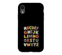 Halloween Alphabet Abc Spooky Monster Ghost Pumpkin Teacher Case for iPhone XR