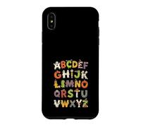 Halloween Alphabet Abc Spooky Monster Ghost Pumpkin Teacher Case for iPhone XS Max