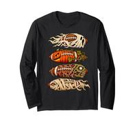 Halloween American Football Ghost Pumpkin Zombie Mummy Long Sleeve T-Shirt
