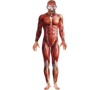 Halloween Anatomy Man With Mask Costume