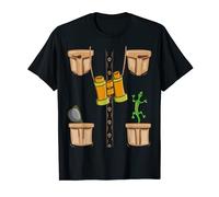 Halloween Animal Zookeeper, Jungle Safari Explorer Vest Kids T-Shirt