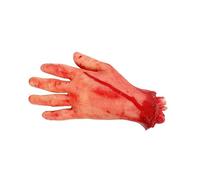 Halloween April Fools' Day Broken Hands and Feet Horror Decoration Props, Fake Broken Hand Props Halloween Zombie Hand Broken Arm Props Body Parts Haunted House Party Decoration Prank Accessories