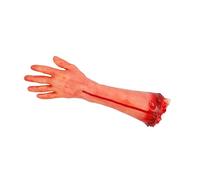 Halloween April Fools' Day Broken Hands and Feet Horror Decoration Props, Fake Broken Hand Props Halloween Zombie Hand Broken Arm Props Body Parts Haunted House Party Decoration Prank Accessories