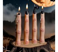 Halloween Aromatherapy Candle Set: Skull+Pumpkin+Bone Fingers Horror Edition Limited Set Decoration Gift