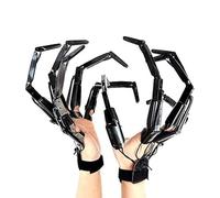 Halloween Articulated Fingers - ABS 3D Printed Skull Spider Claw | Adjustable Scary False Skeleton Hands | Novelty Cosplay Decoration for the Witch Ghost Party