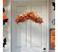 Halloween Artificial Autumn Maple Leaves Swag
