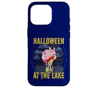 Halloween At The Lake Zombie Hand With Brain Scary Case for iPhone 16 Pro