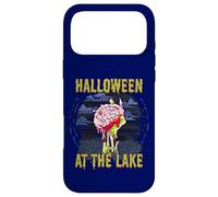 Halloween At The Lake Zombie Hand With Brain Scary Case for iPhone 17 Pro Max