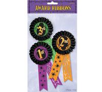 Halloween Award Ribbon Multi-Pack 3 Pcs - Amscan