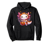 Halloween Axolotl Monster Costume Trick or Treat Girls Pullover Hoodie