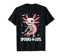 Halloween Axolotl Skeleton Spooks-A-Lotl T-Shirt