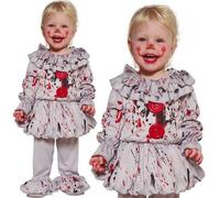 FIESTAS GUIRCA Bad Clown Babies - Boys Halloween Costume 18-24 Months