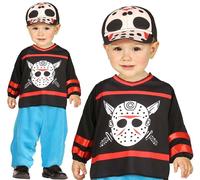 Halloween Baby & Toddler Hockey Killer Fancy Dress Costume Babies Jason Outfit f