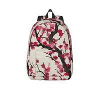 halloween backdrop Travel Backpack for Women Men Carry On Backpack 15.6inch Laptop Backpacks Weekender Bag, Blooming Cherry Tree, Small