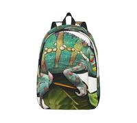 halloween backdrop Travel Backpack for Women Men Carry On Backpack 15.6inch Laptop Backpacks Weekender Bag, Chameleon, Medium
