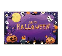 Halloween Background, Happy Halloween Banner, Studio Props Party Supplies for Adult Kids Family Wedding Decor Home Birthday School Activity