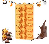 Halloween Baking Molds - Ghost Skull Pumpkin Silicone Cake | Silicone Molds for Halloween, Halloween Pumpkins, Ghosts, Bats, Chocolate Molds