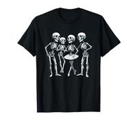 Halloween Ballet Basic Boy and Girl Skeletons and a Tutu T-Shirt
