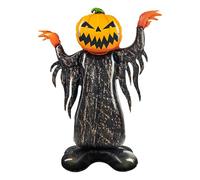 Halloween Balloon - Foil Material | Decorative Electric Hair Brush Shaped Balloon | Fun Party Decoration for Halloween Events, Costume Parties and Spooky Indoor or Outdoor Displays