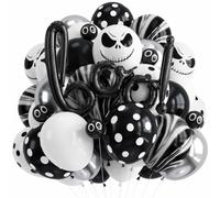 Halloween Balloons with Boo Foil Balloon for Halloween Spooky Party Decor