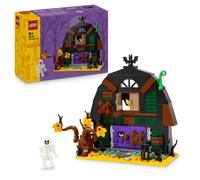 Halloween Barn with Skeleton Minifigure & Bat 40721