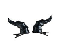 Halloween Barrettes Devil Dragon Horn Hair Clip Cosplay Party Headwear Devil Hair Clip Dress Up Party for Masquerade