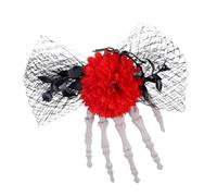 Halloween Barrettes for Women - Festive Gothic Skeleton Hand Hair Clips, Horror-Themed Masquerade | Trendy Accessories Girls and Women, Perfect Costume Accent Themed Celebrations, Convenient to Match