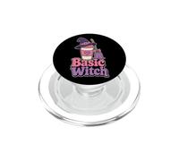 Halloween Basic Witch Women Witchy Coffee Gift Coven PopSockets PopGrip for MagSafe