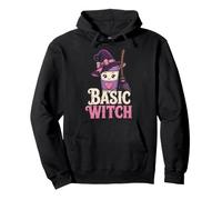 Halloween Basic Witch Women Witchy Coffee Gift Coven Pullover Hoodie