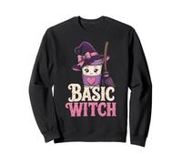 Halloween Basic Witch Women Witchy Coffee Gift Coven Sweatshirt