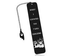 Halloween Basket Stuffers for Adults Scream Themed Gifts for Teens Girls Ghosted Gifts for Women Men Ghosted Bookmarks for Adults Boo Basket Stuffers for Women Men Christmas Stocking Stuffers for Kids