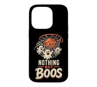 Halloween Basketball Nothing But Boos Spooky Ghost Case for iPhone 14 Pro