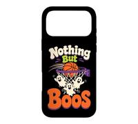 Halloween Basketball Nothing But Boos Spooky Ghost Case for iPhone 17 Pro Max