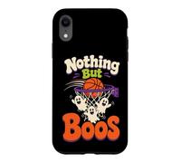 Halloween Basketball Nothing But Boos Spooky Ghost Case for iPhone XR