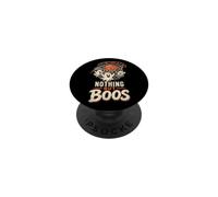 Halloween Basketball Nothing But Boos Spooky Ghost PopSockets Adhesive PopGrip