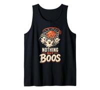 Halloween Basketball Nothing But Boos Spooky Ghost Tank Top
