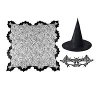 Halloween Bat And Spider Cloak | Halloween Costume Cape - Women Costume Robes for Bonfire Goth Bridal Party Holiday Ghost Photo Vampire Festival Stage Performance