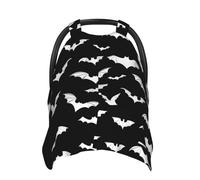 Halloween Bat Car Seat Cover Baby Fashion Carseat Cover for Winter Nursing Cover Newborn Shower Gift