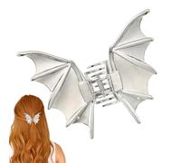 Halloween Bat Hair Claw Clips Metal Batwing Design Punk Gothic Styling | Hair Dark Creepy Spooky Gothic Halloween Costume Party Hair Decoration Punk Styling Barrettes Accessories for Women