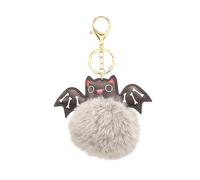 Halloween Bat Keychain Plush Keychain Plush Keyring Charm Handbag Pendant Halloween Party Favor Supplies