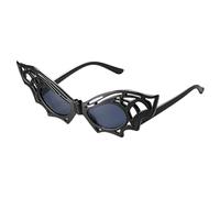 Halloween Bat Novelty Glasses Sunglasses Costume Dress Up Eyewear Party Favours Cosplay Unisex Eyeglasses Joke Outfit Accessory Black Man Woman