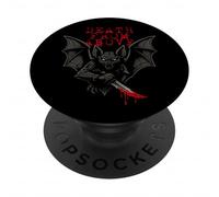 Halloween Bat Ops Death From Above Military Bat PopSockets Adhesive PopGrip