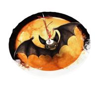 Halloween bat Print Christmas Tree Skirt Large Halloween Tree Skirt Round Xmas Tree Skirt for Party Home Decor 30"