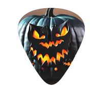 Halloween Bat Pumpkin Exceptional Guitar Pick â€“ Single-Side Full-Print, Abs Material Plectrum â€“ Diverse Thickness For Varied Music Experience â€“ Ideal For Guitars And Ukuleles,Guitar Pick,
